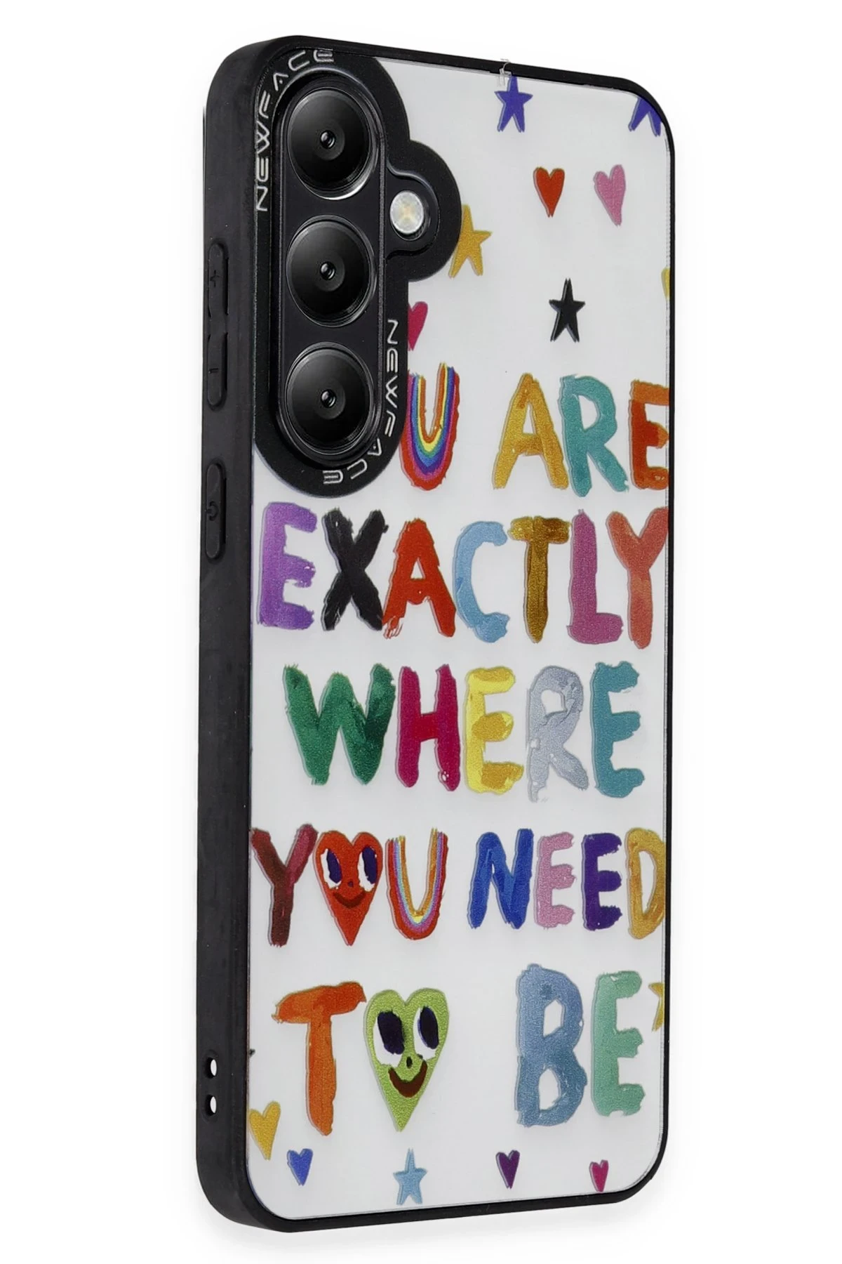 Newface Samsung Galaxy A05S Kılıf Mirror Desenli Kapak - Mirror - 10