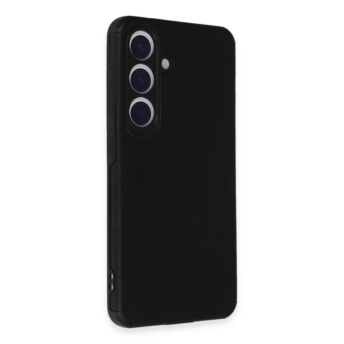 Newface Samsung Galaxy S24 Kılıf Loop Deri Silikon - Siyah — görsel 6