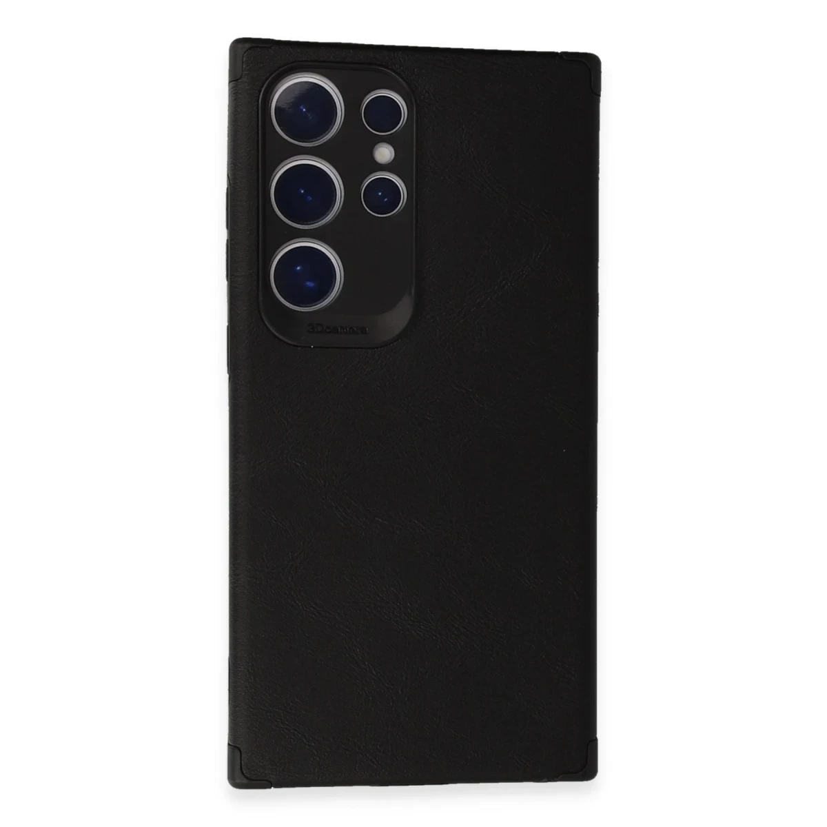 Newface Samsung Galaxy S24 Ultra Kılıf Loop Deri Silikon - Siyah — görsel 5