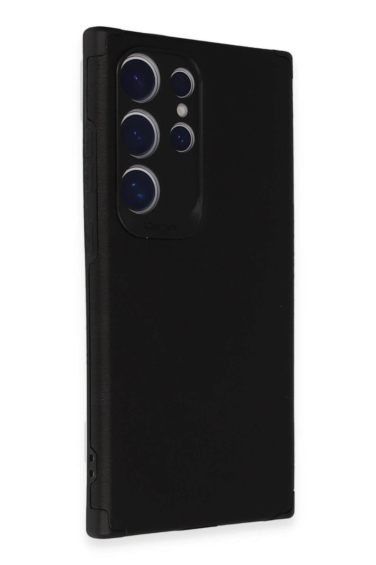 Newface Samsung Galaxy S24 Ultra Kılıf Loop Deri Silikon - Siyah — görsel 2