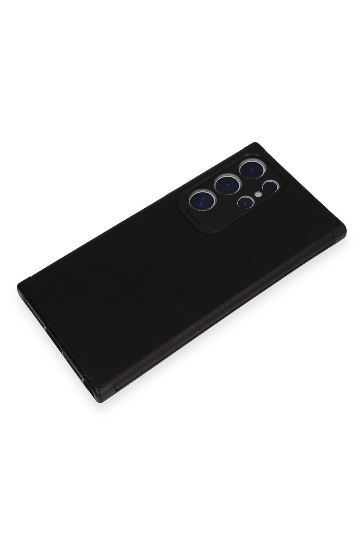 Newface Samsung Galaxy S24 Ultra Kılıf Loop Deri Silikon - Siyah — görsel 4