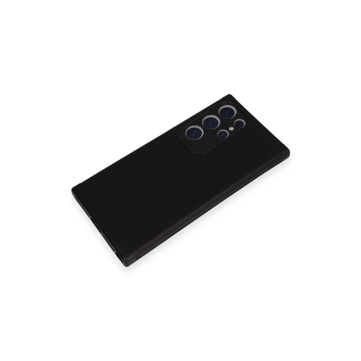 Newface Samsung Galaxy S24 Ultra Kılıf Loop Deri Silikon - Siyah — görsel 8