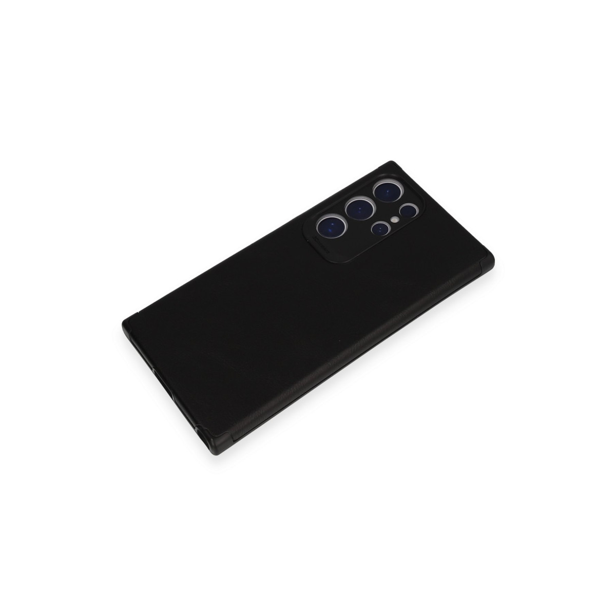 Newface Samsung Galaxy S24 Ultra Kılıf Loop Deri Silikon - Siyah — görsel 12