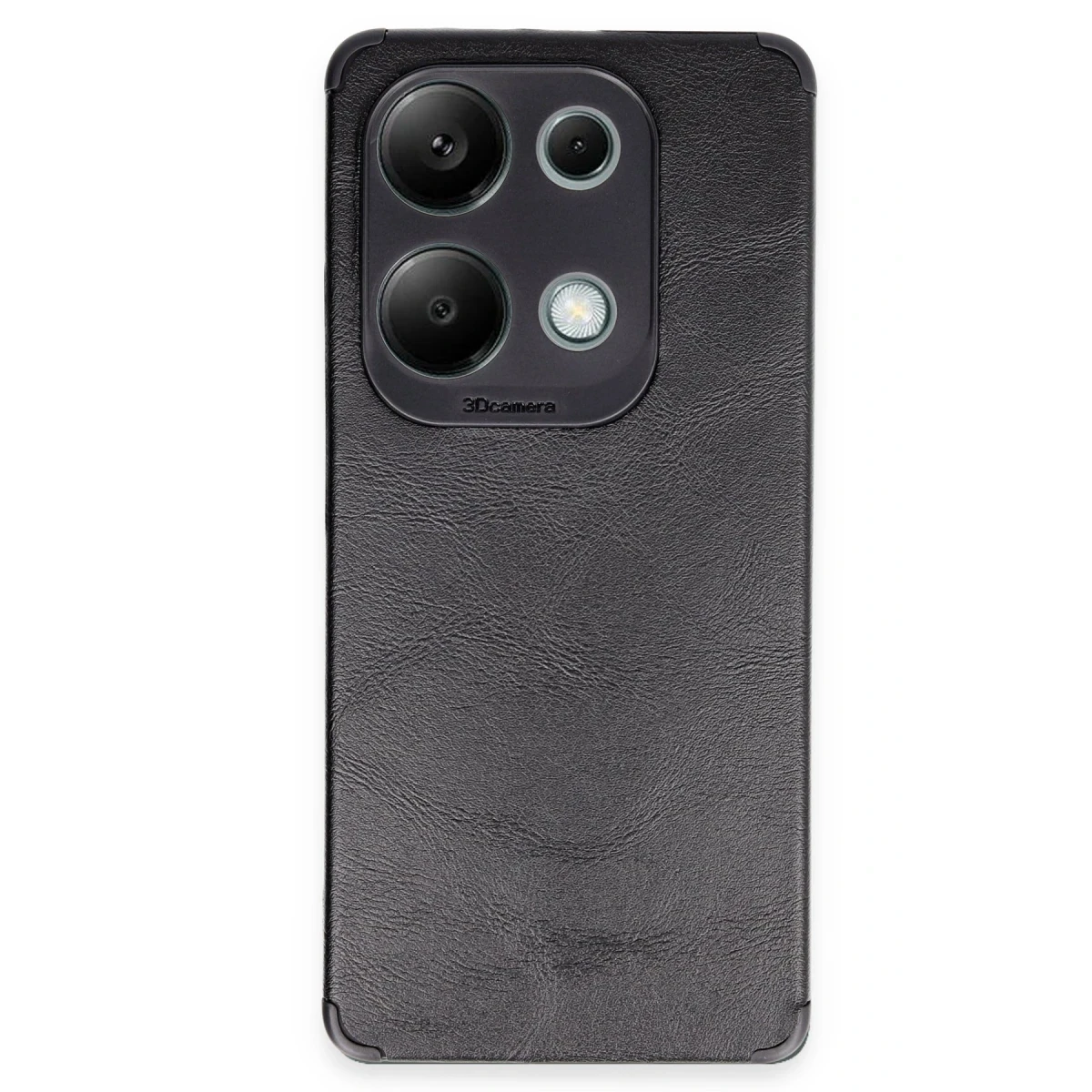 Newface Xiaomi Redmi Note 13 4G Kılıf Loop Deri Silikon - Siyah — görsel 4