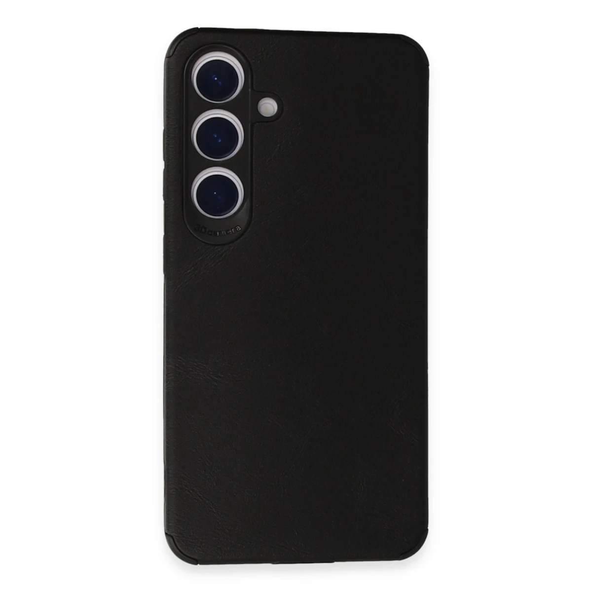 Newface Samsung Galaxy S22 Kılıf Loop Deri Silikon - Siyah — görsel 5