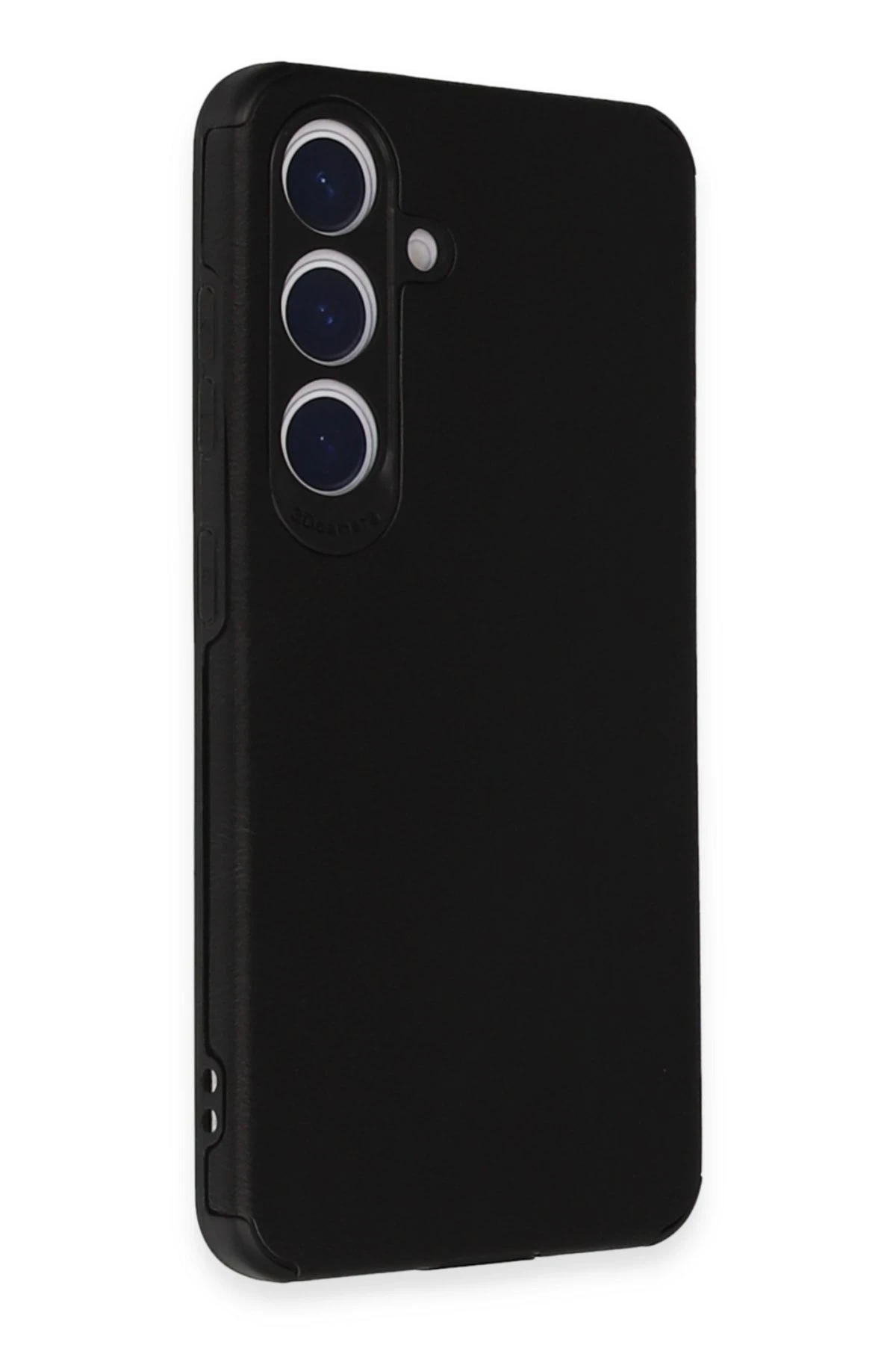 Newface Samsung Galaxy S22 Kılıf Loop Deri Silikon - Siyah — görsel 2