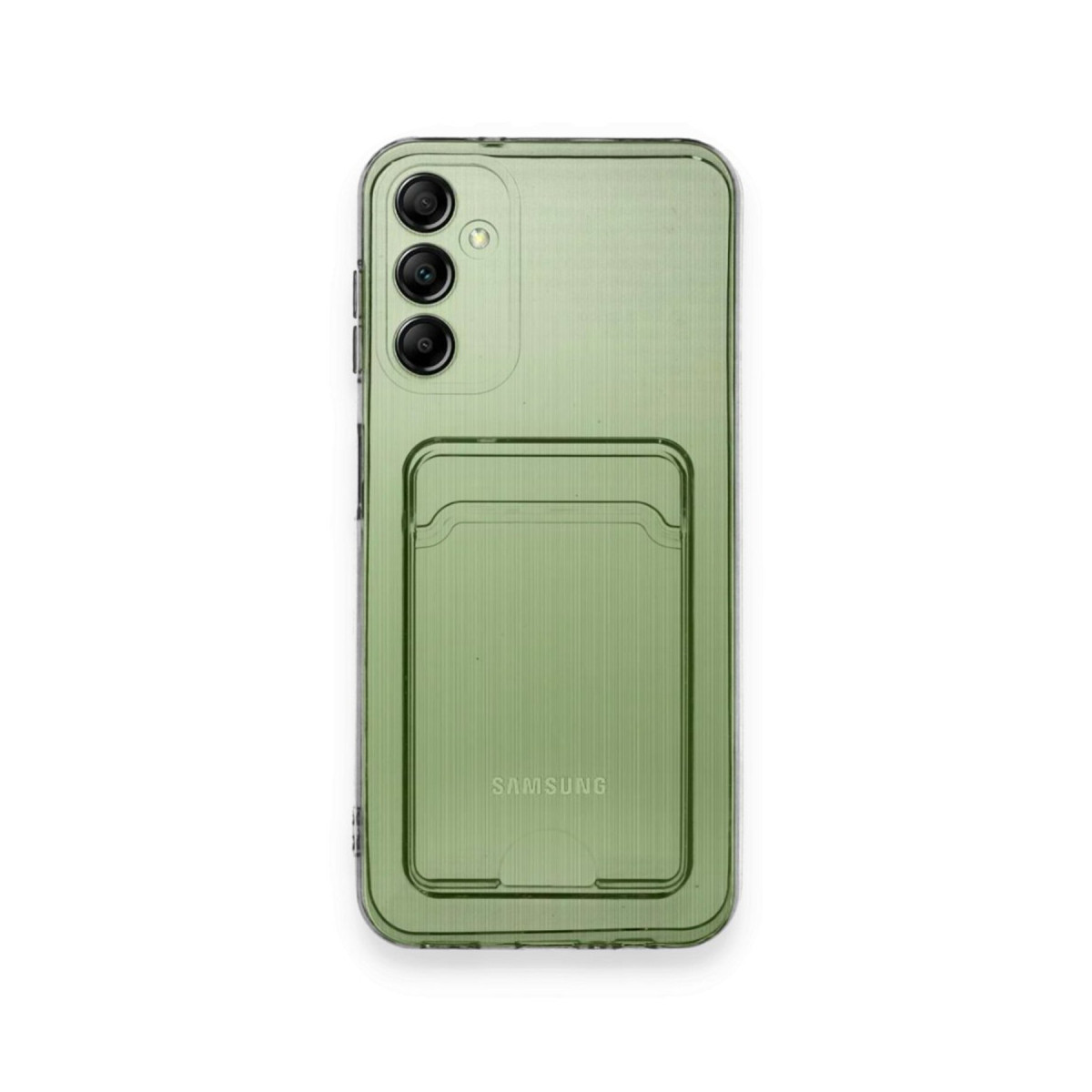 Newface Samsung Galaxy A15 4G Kılıf Kart Şeffaf Silikon - Şeffaf — görsel 8