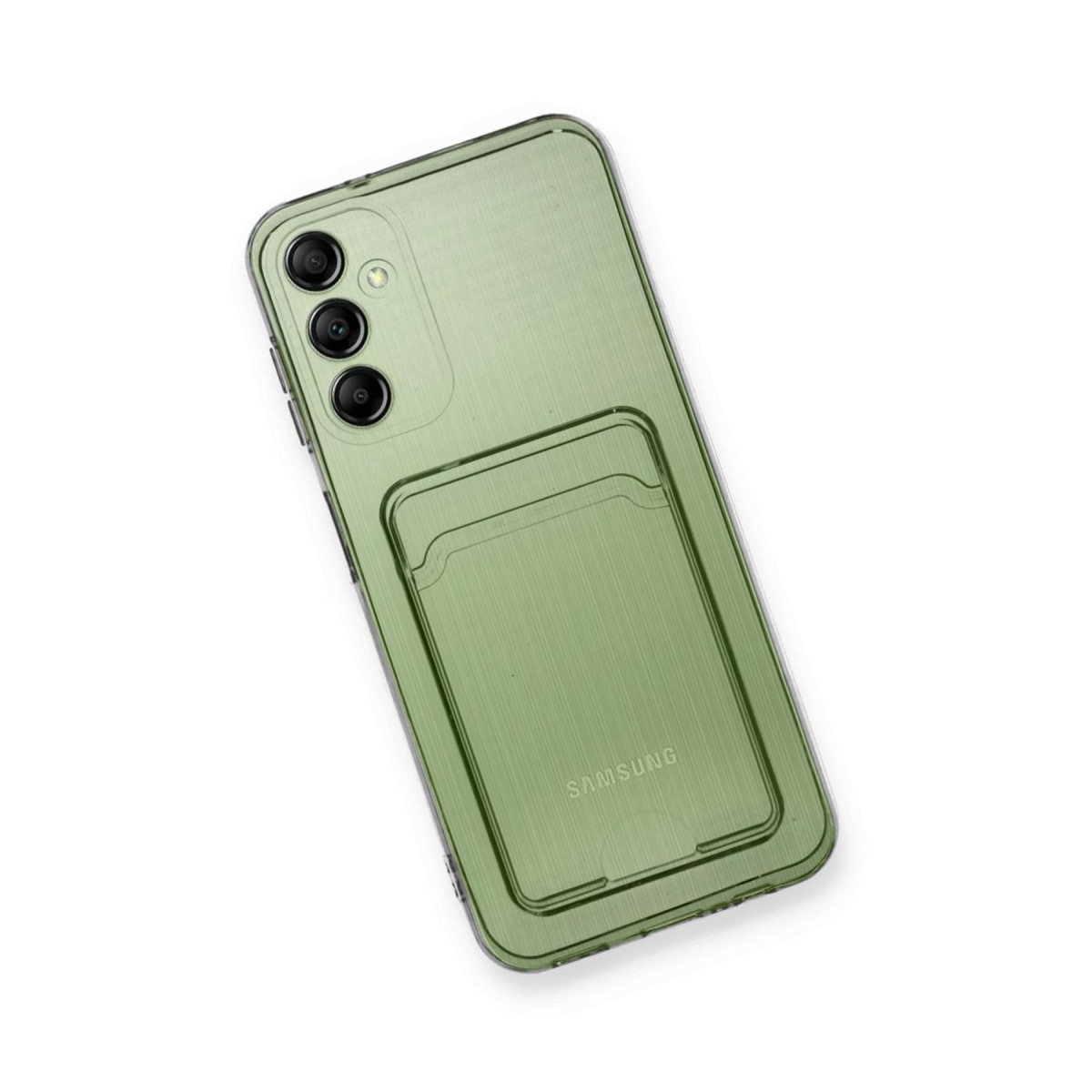 Newface Samsung Galaxy A15 4G Kılıf Kart Şeffaf Silikon - Şeffaf — görsel 9