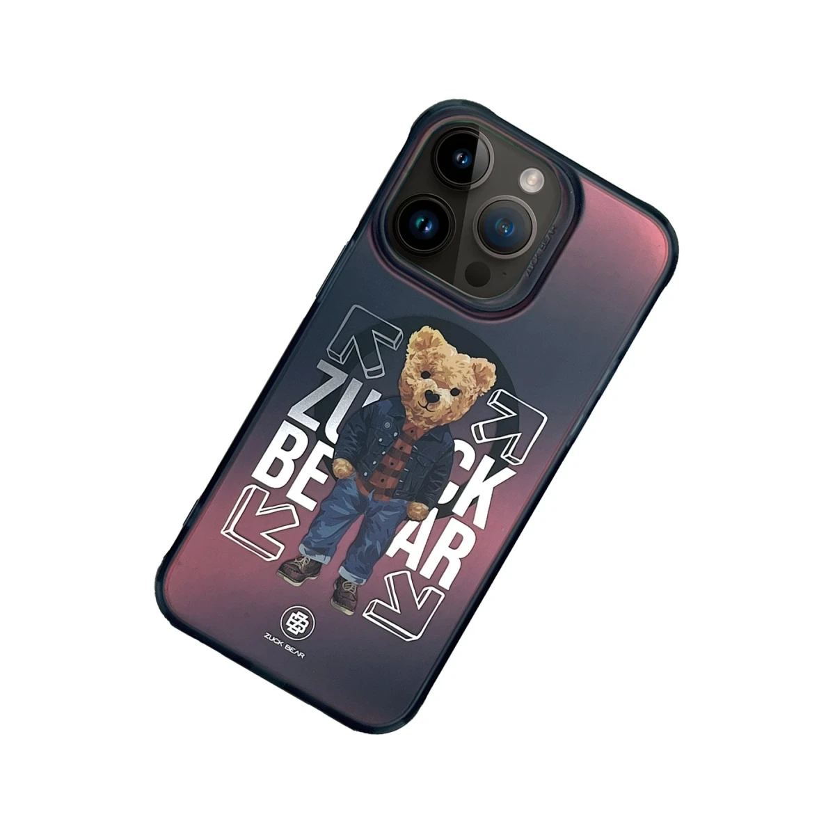 ZuckBear Apple iPhone 15 Pro Max California Cool Magsafe Kapak - Jeans