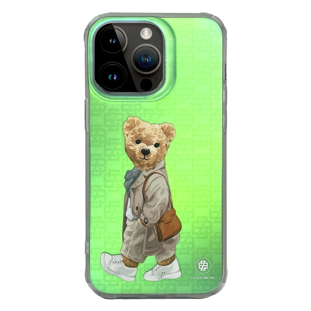 ZuckBear Apple iPhone 15 Pro French Riviera Chic Kapak - Monaco Glitz