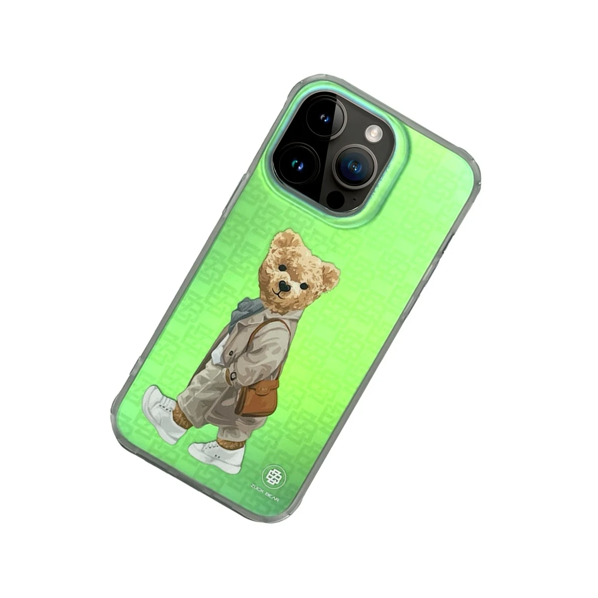 ZuckBear Apple iPhone 15 Pro French Riviera Chic Kapak - Monaco Glitz
