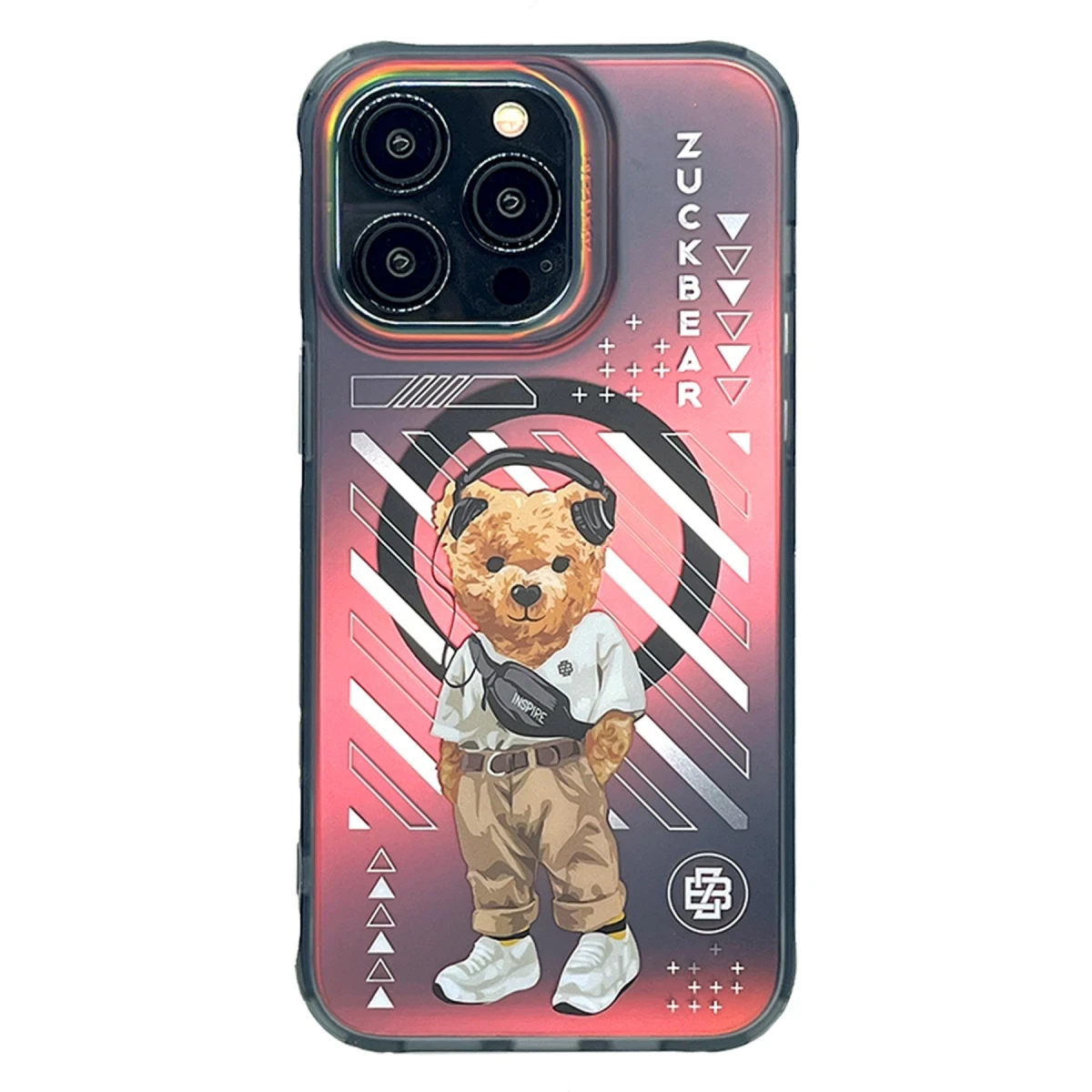 ZuckBear Apple iPhone 15 Pro New York Never Sleeps Magsafe Kapak - Manhattan Urbane