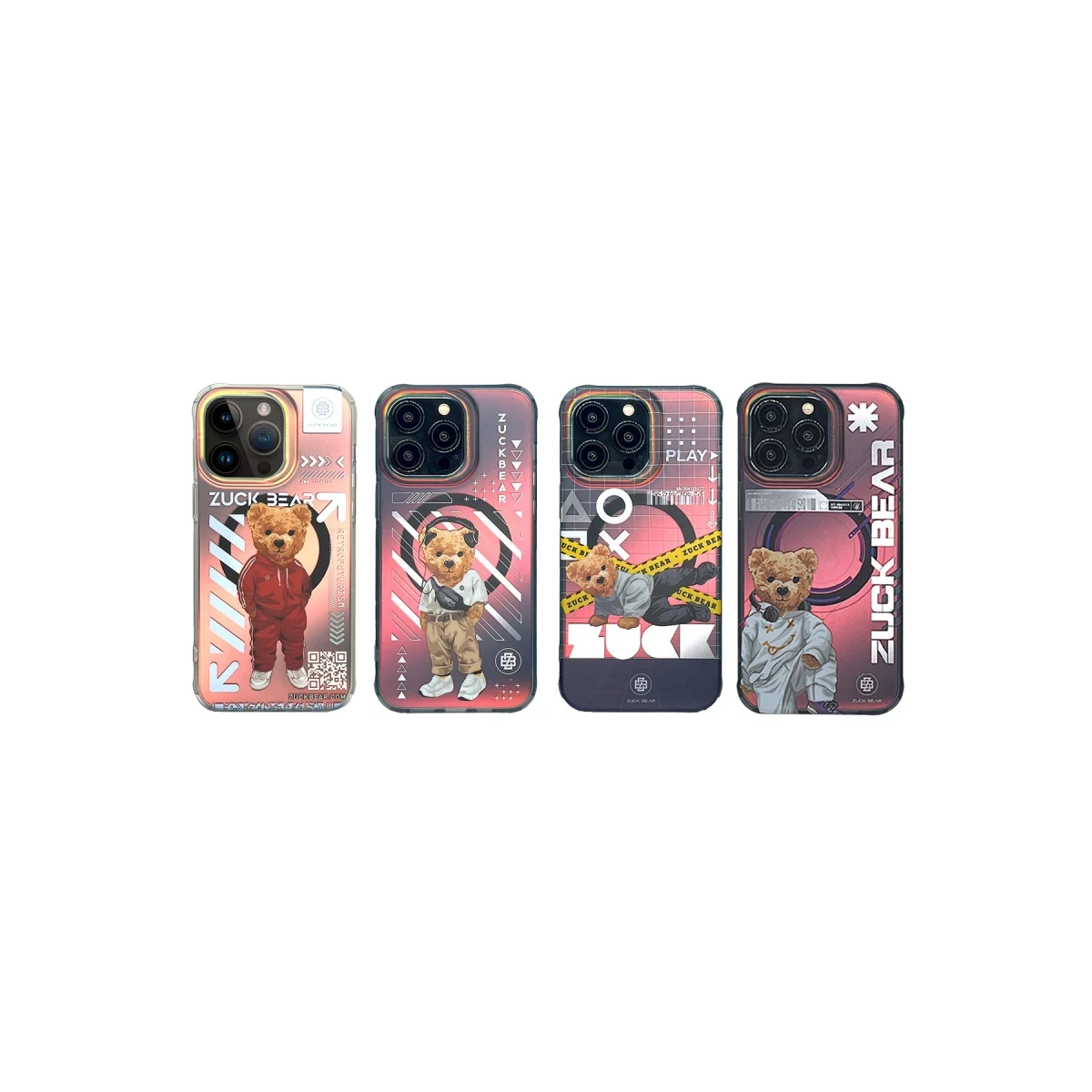 ZuckBear Apple iPhone 15 Pro New York Never Sleeps Magsafe Kapak - Bronx Energy