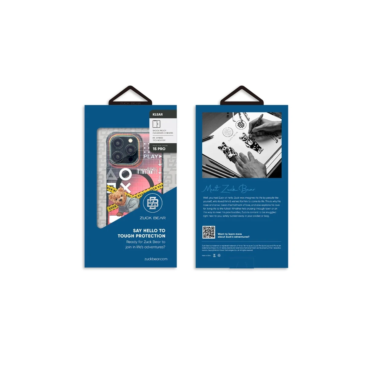ZuckBear Apple iPhone 15 Pro Max New York Never Sleeps Magsafe Kapak - Bronx Energy