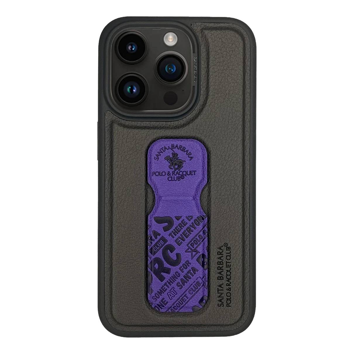 Santa Barbara Polo Racquet Club Apple iPhone 15 Pro Blaise Stand Kapak - Mor