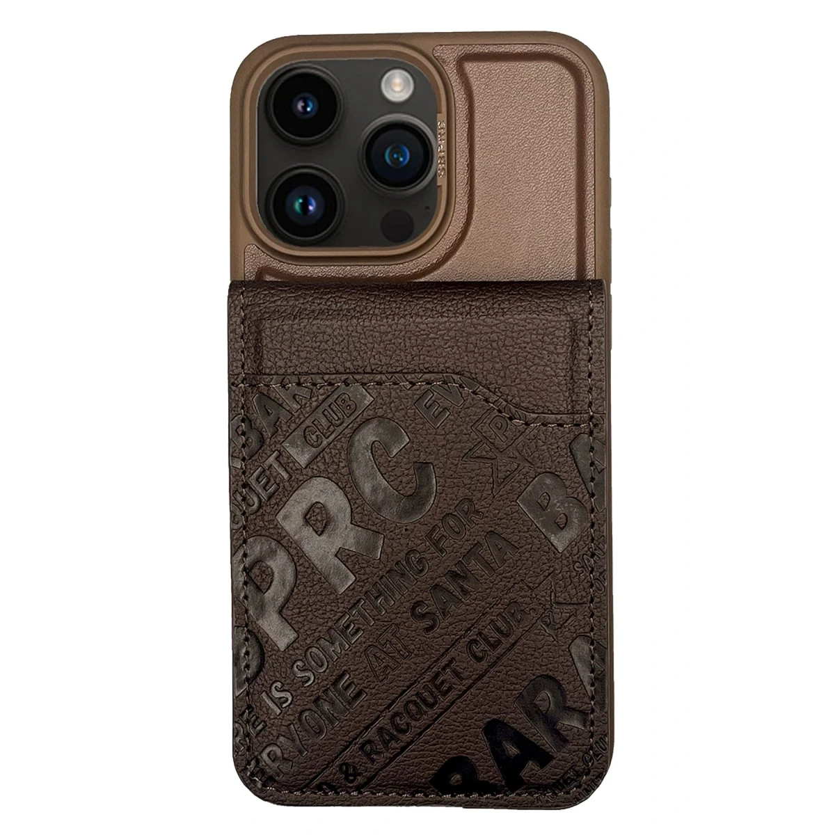 Santa Barbara Polo Racquet Club Apple iPhone 15 Pro Max Timothy Cüzdanlı Standlı Kapak - Kahverengi