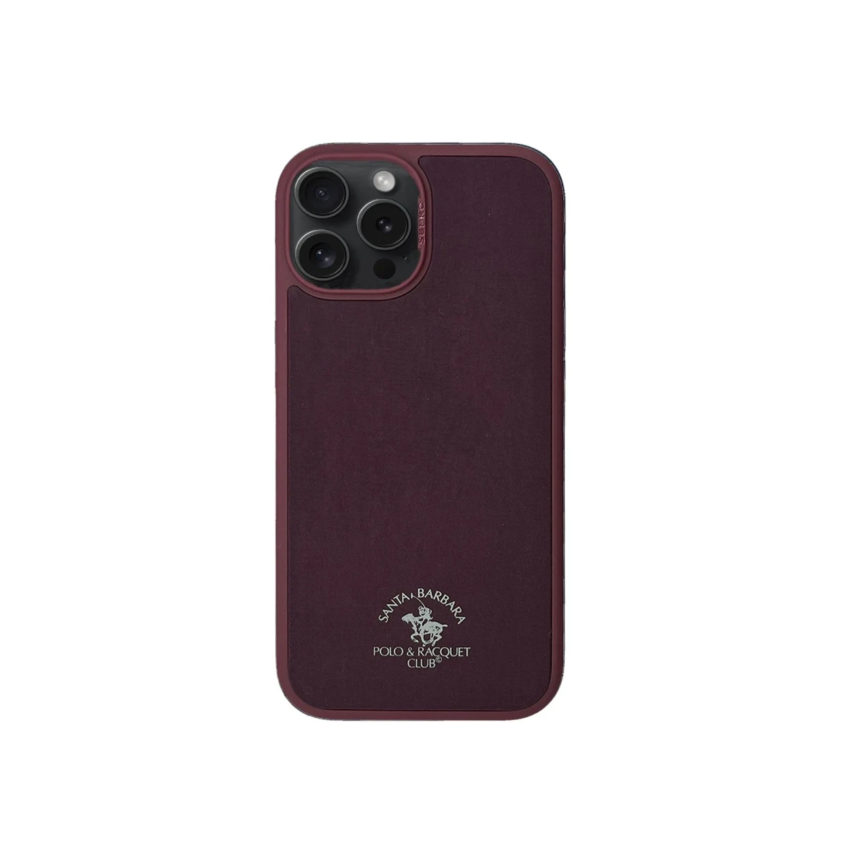 Santa Barbara Polo Racquet Club Apple iPhone 15 Pro Norton Kapak - Kırmızı
