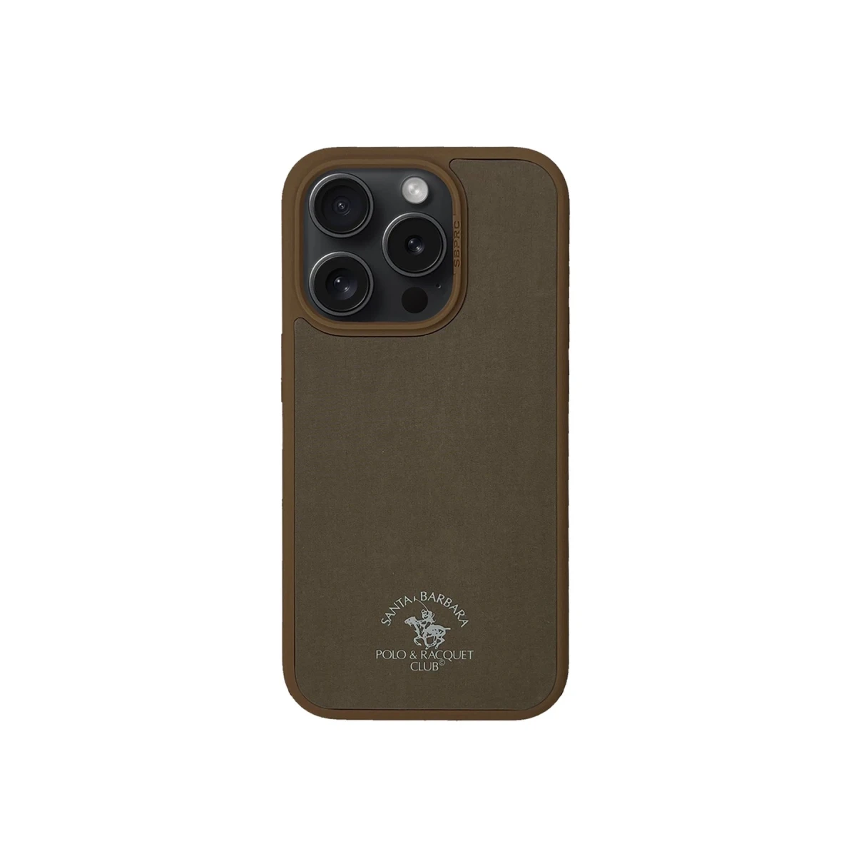 Santa Barbara Polo Racquet Club Apple iPhone 15 Pro Max Norton Kapak - Kahverengi