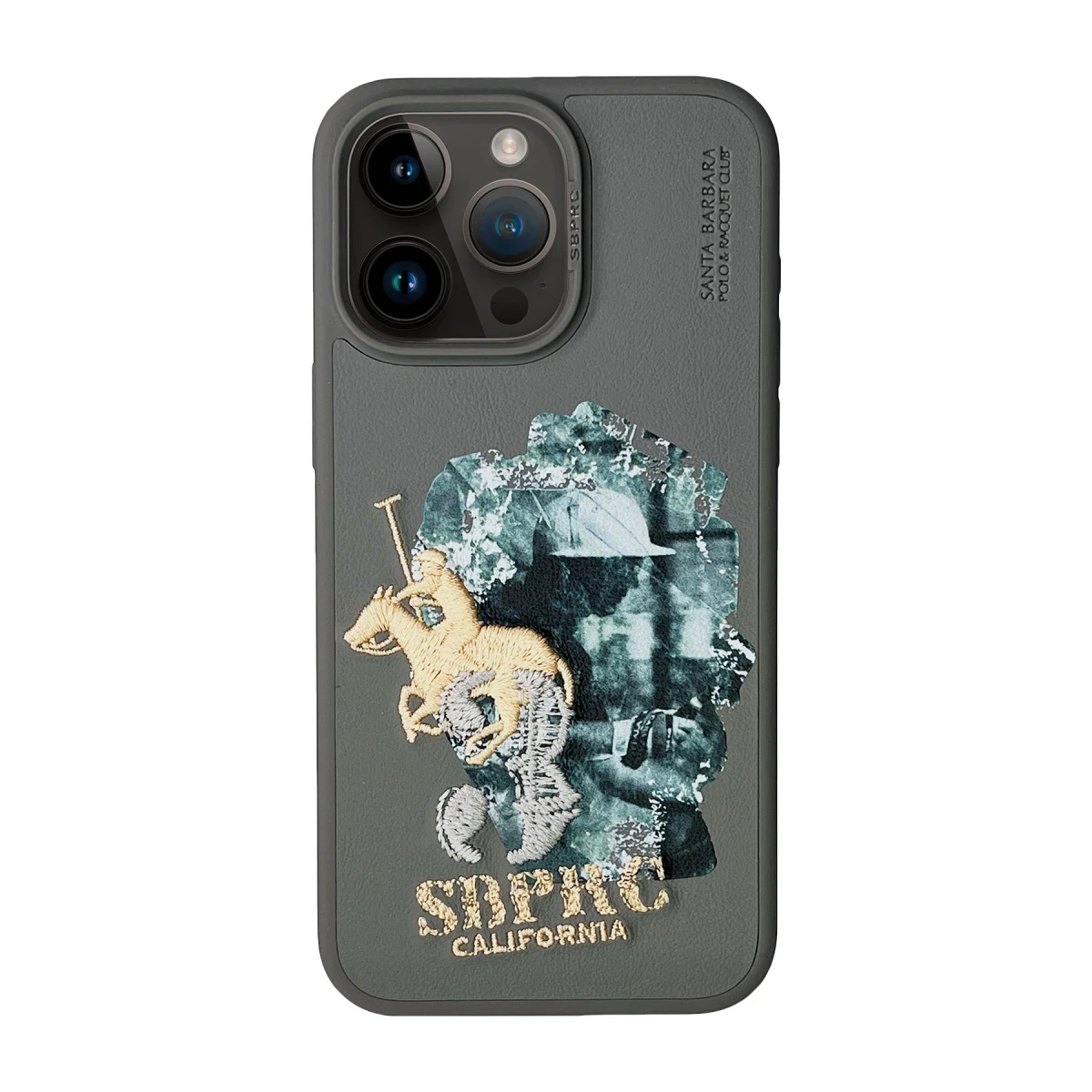 Santa Barbara Polo Racquet Club Apple iPhone 15 Pro Max Marcus Kapak - Titan Gri