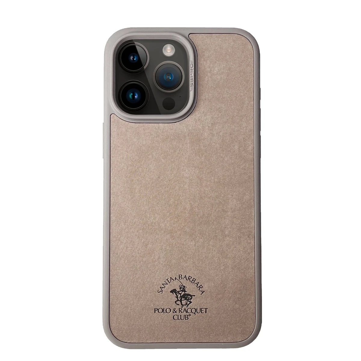 Santa Barbara Polo Racquet Club Apple iPhone 15 Pro Myron Magsafe Kapak - Natural Grey