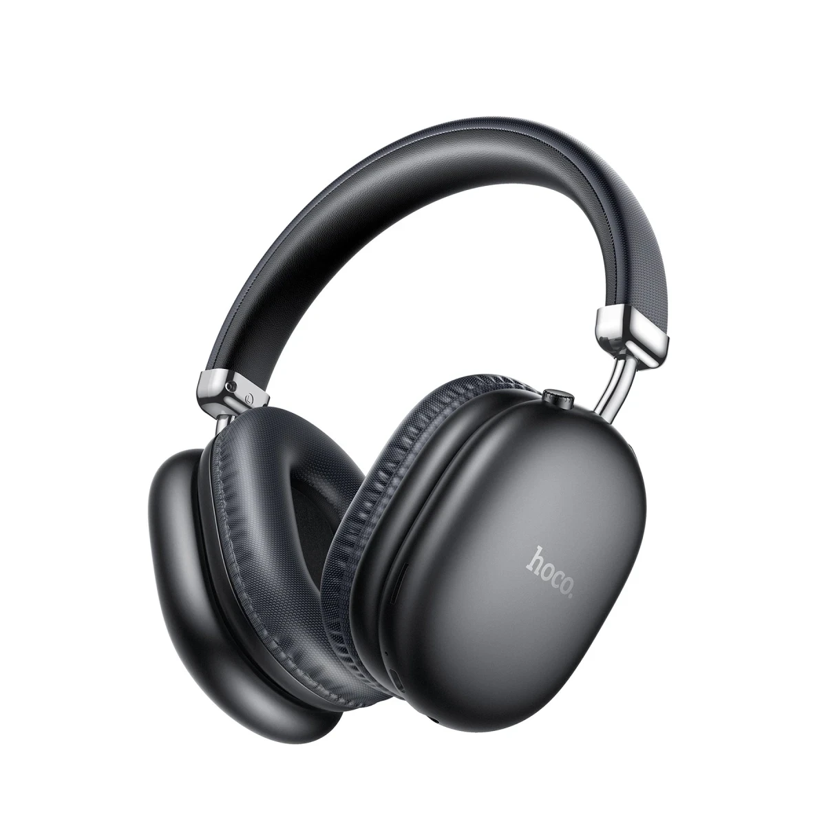 Hoco. W35 Max Joy Aux Destekli Bluetooth Kablosuz Kulaklık - Siyah