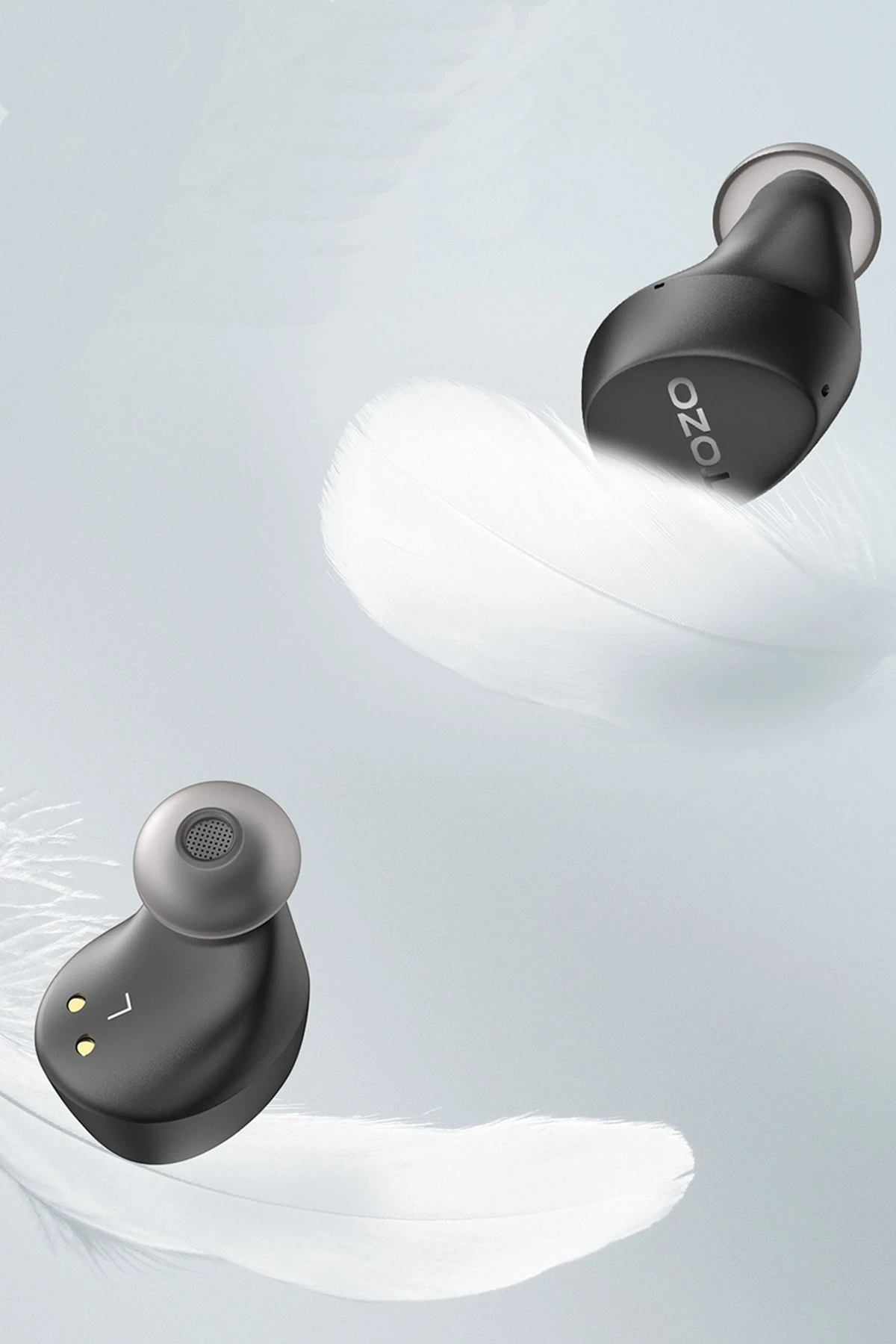Tozo Agile Dots Ultra Hafif Bluetooth 5.3 Kablosuz TWS Airpods Kulaklık - Siyah — görsel 3
