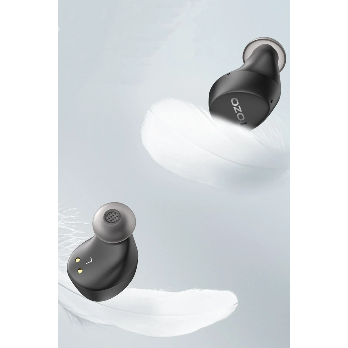Tozo Agile Dots Ultra Hafif Bluetooth 5.3 Kablosuz TWS Airpods Kulaklık - Siyah — görsel 8
