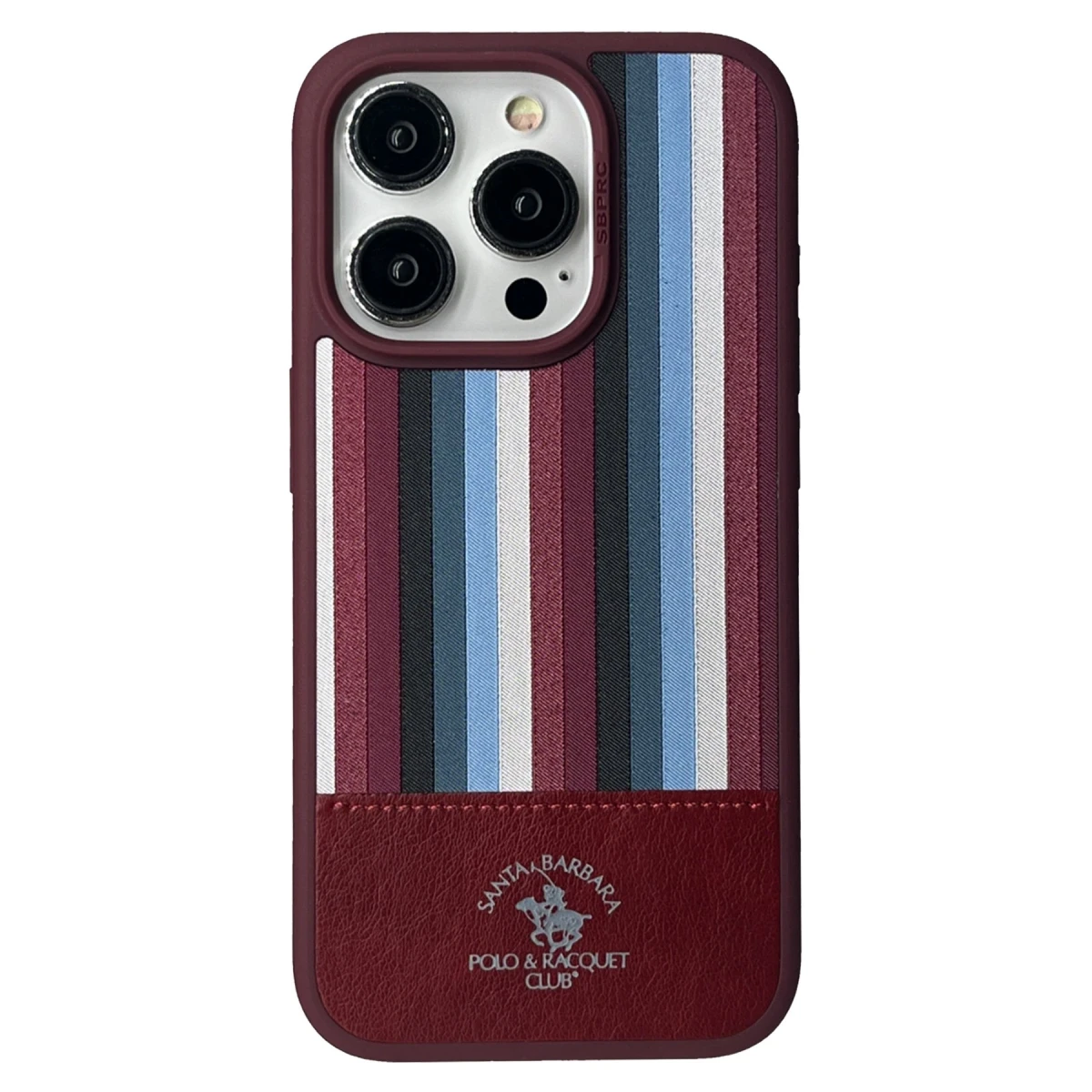 Santa Barbara Polo Racquet Club Apple iPhone 15 Pro Max Isaac Kapak - Kırmızı