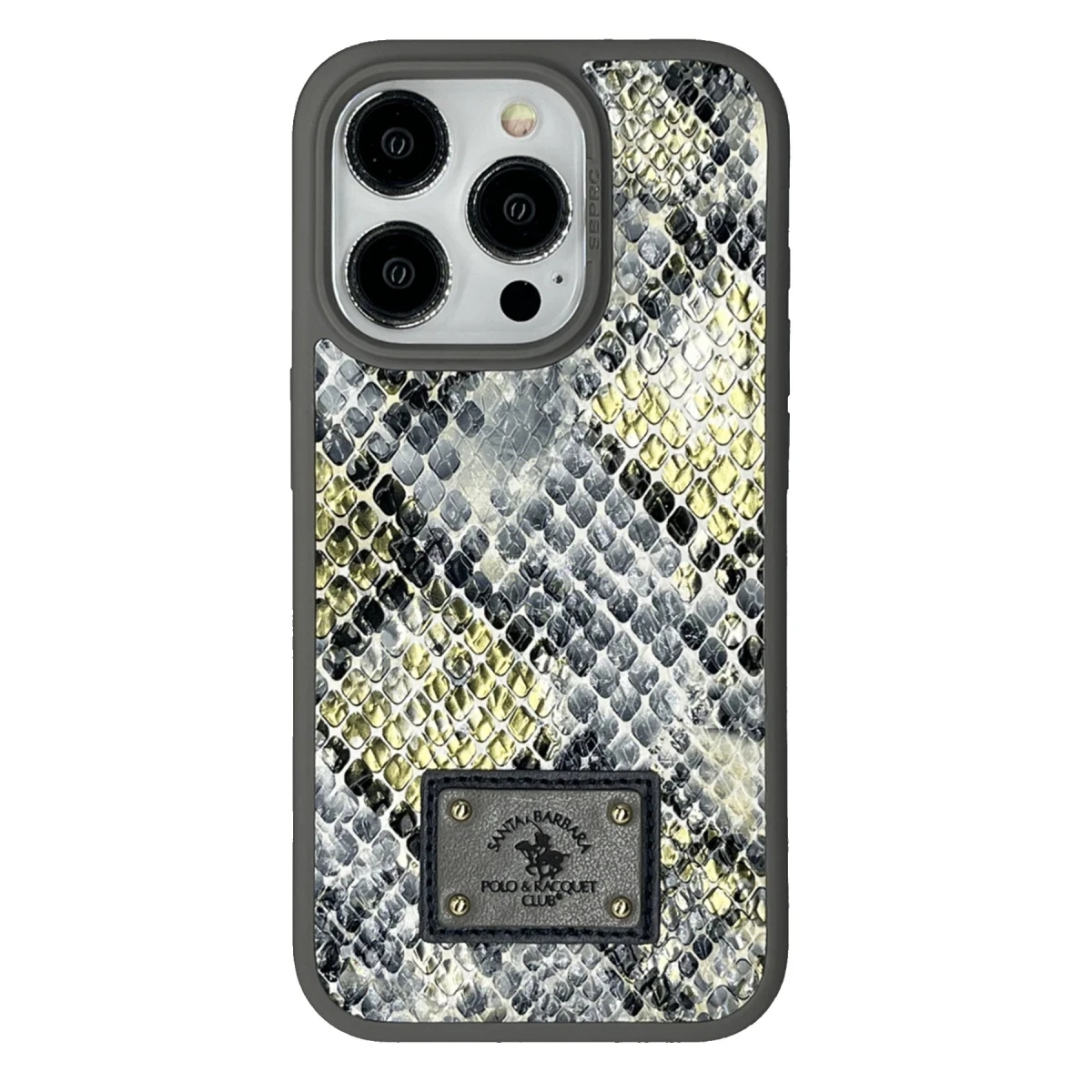 Santa Barbara Polo Racquet Club Apple iPhone 15 Pro Max Sagar Magsafe Kapak - Titan Gri