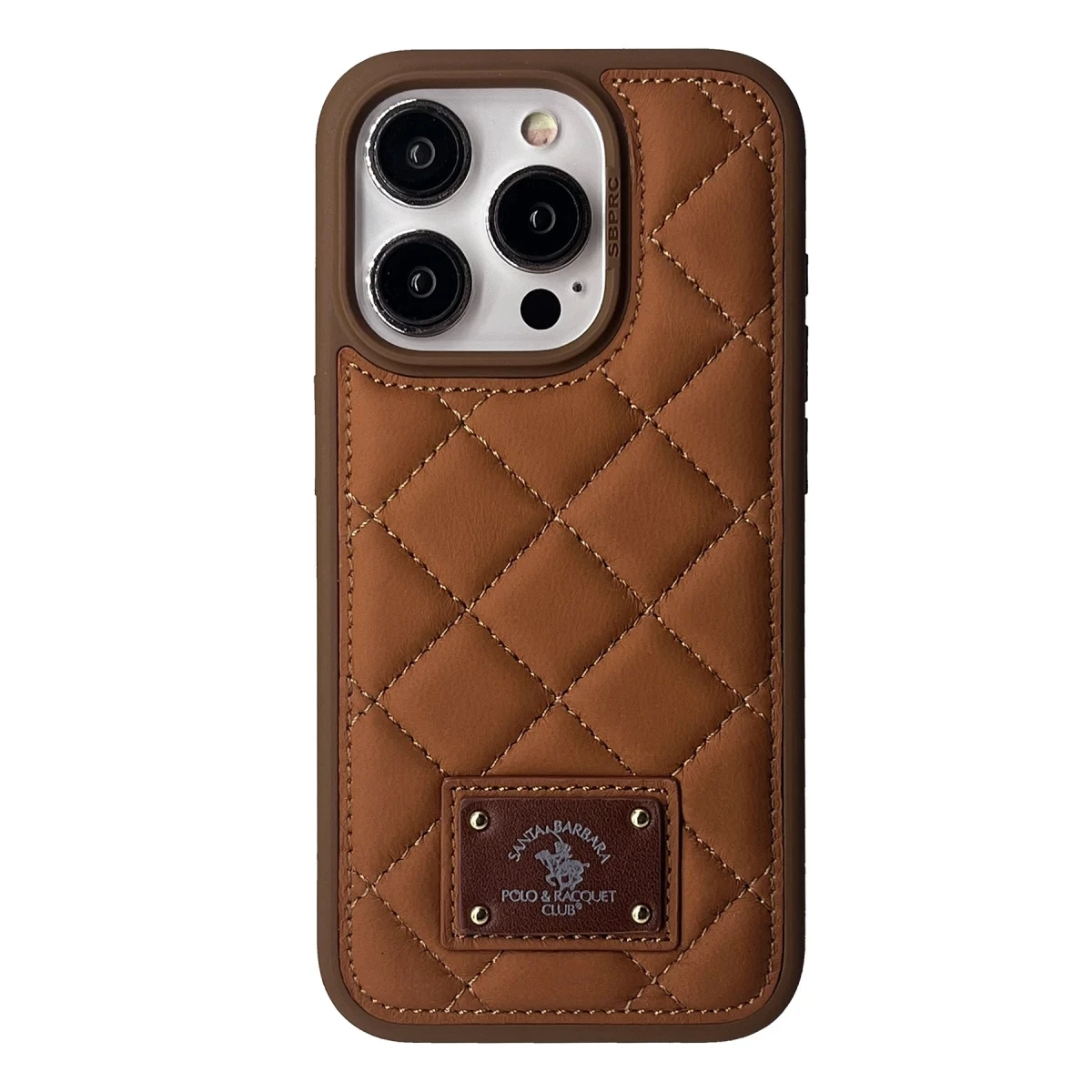 Santa Barbara Polo Racquet Club Apple iPhone 15 Pro Ogden Kapak - Kahverengi