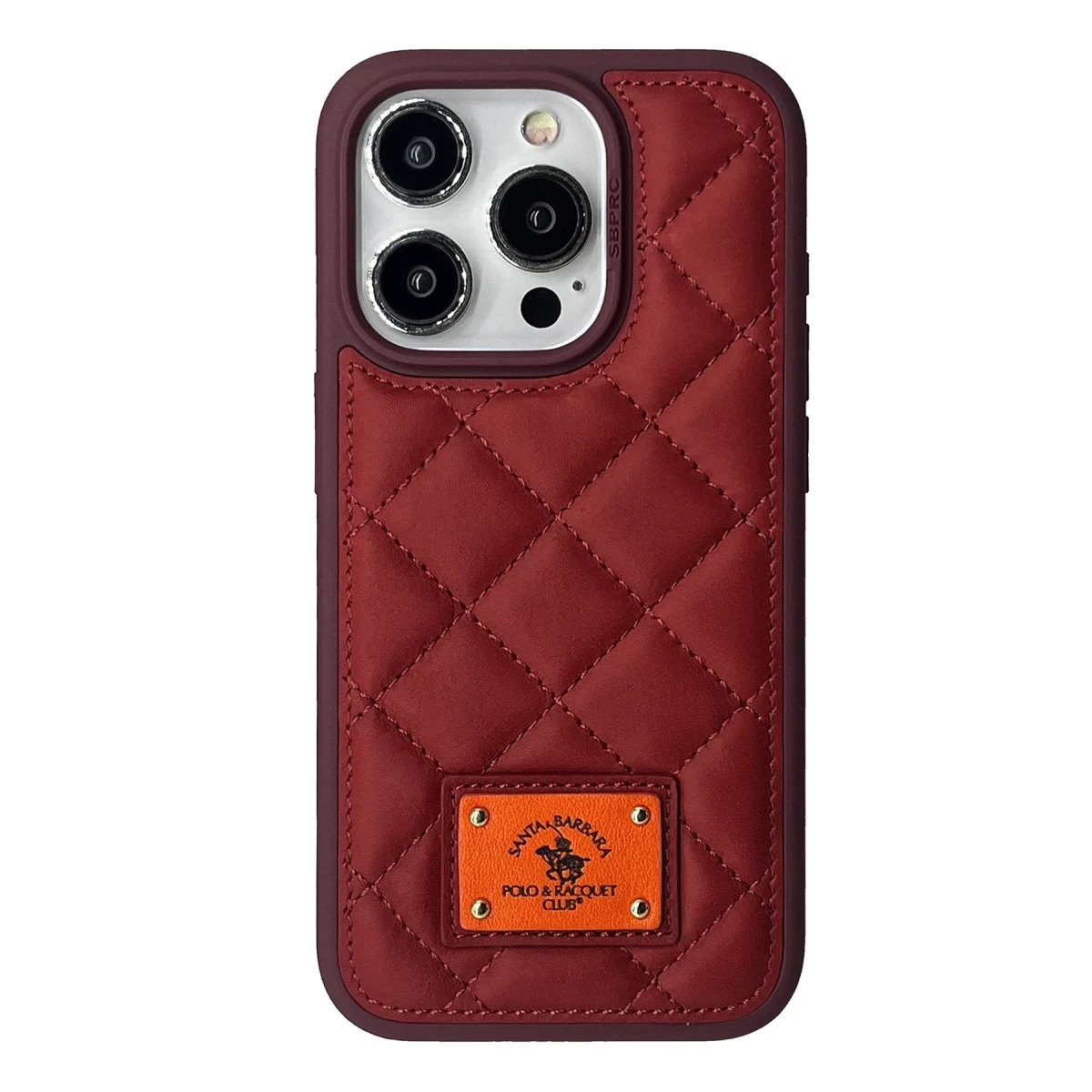 Santa Barbara Polo Racquet Club Apple iPhone 15 Pro Ogden Kapak - Kırmızı