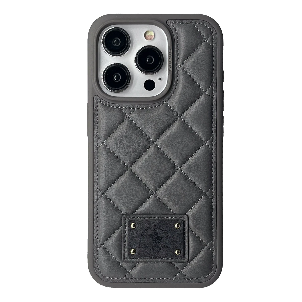 Santa Barbara Polo Racquet Club Apple iPhone 15 Pro Ogden Kapak - Titan Gri