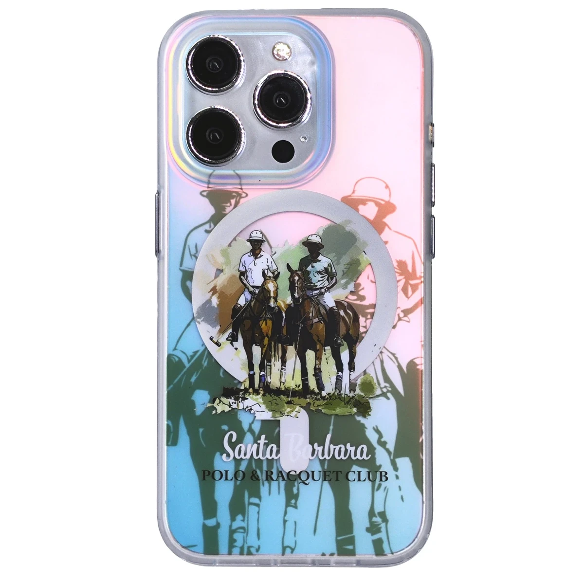 Santa Barbara Polo Racquet Club Apple iPhone 15 Pro Max Carter Magsafe Kapak - Spectator