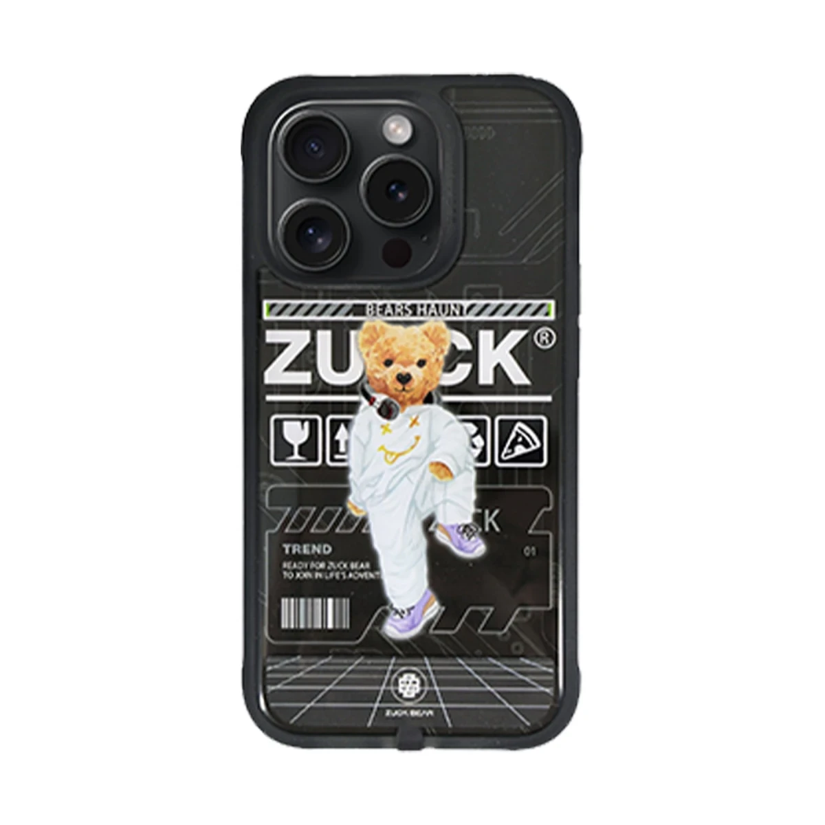 ZuckBear Apple iPhone 15 Pro Colby Light Kapak - Energy