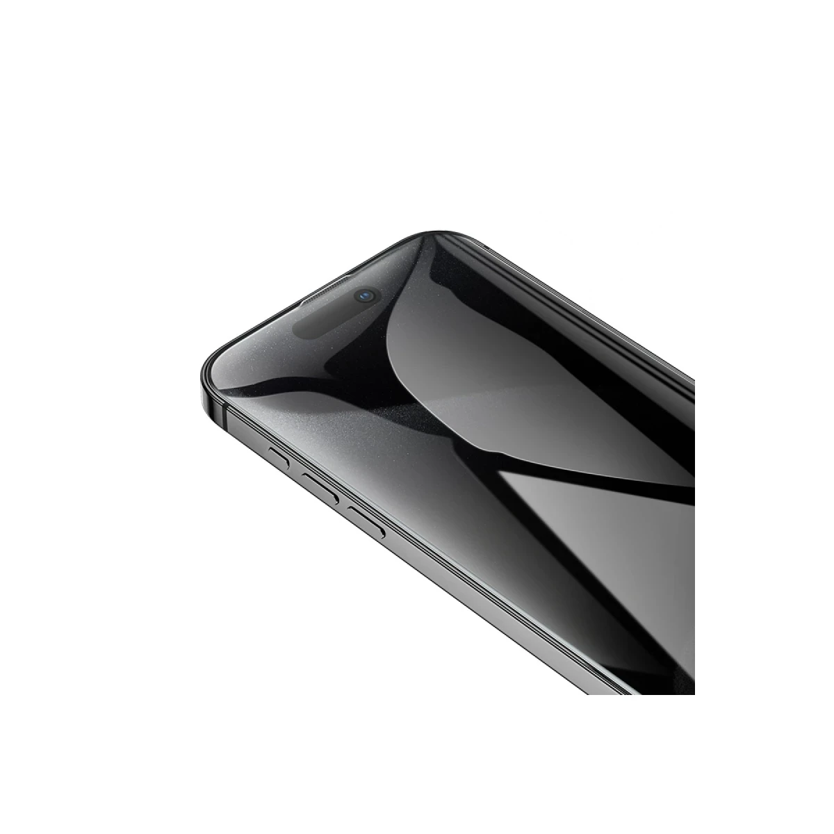 Hoco. Apple iPhone 16 Pro 9D Dustproof Hayalet Cam Ekran Koruyucu - Siyah