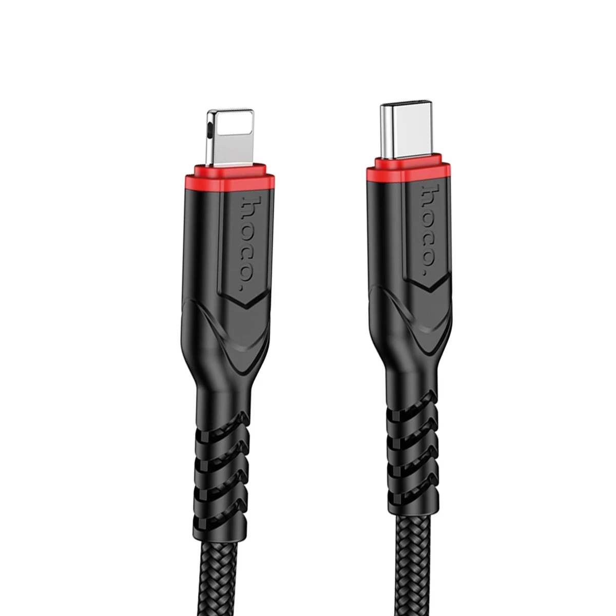 Hoco. X59 Victory 2M 20W Type-C to Lightning PD Hızlı Şarj Data Kablosu - Siyah