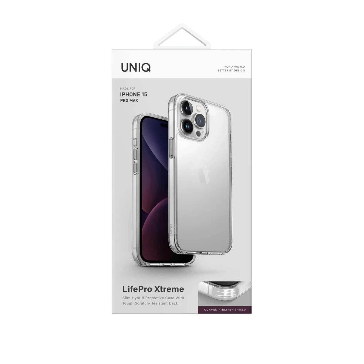 Uniq Apple iPhone 14 Pro LifePro Xtreme Kapak - Şeffaf