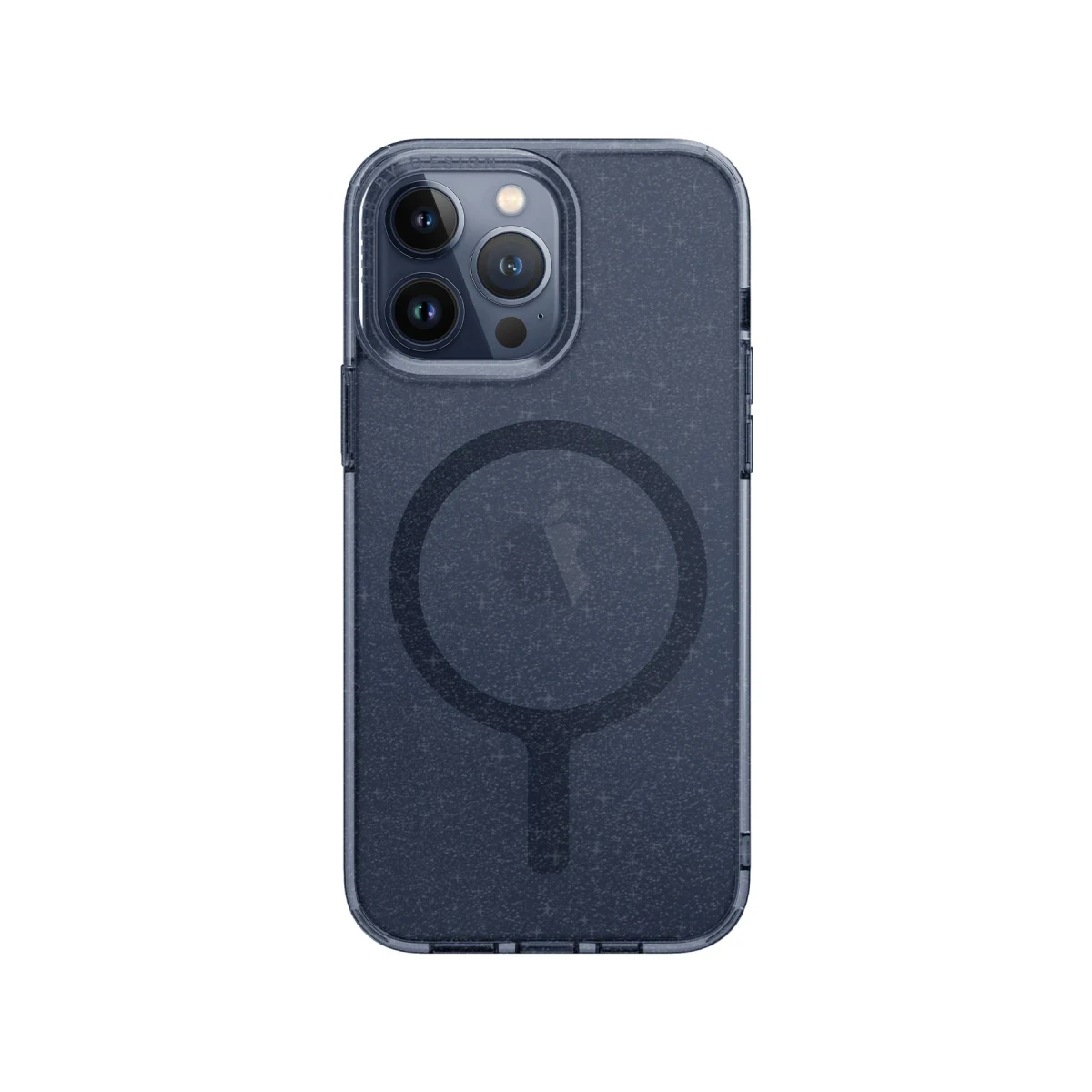 Uniq Apple iPhone 15 Pro LifePro Xtreme Magsafe Kapak - Simli Mavi