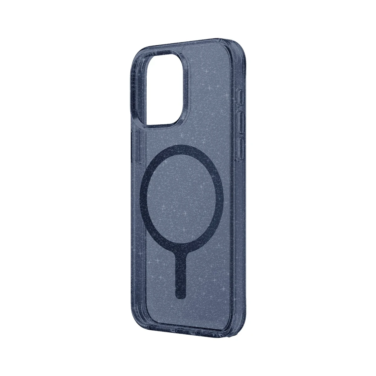 Uniq Apple iPhone 15 Pro LifePro Xtreme Magsafe Kapak - Simli Mavi