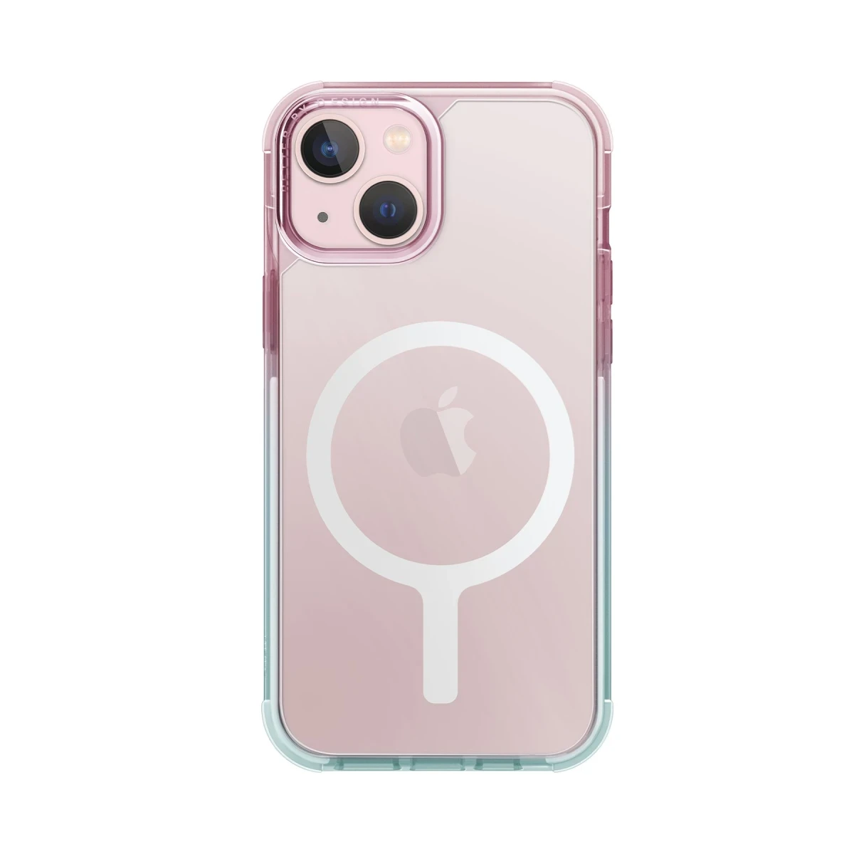 Uniq Apple iPhone 15 Combat Duo Magsafe Kapak - Pembe