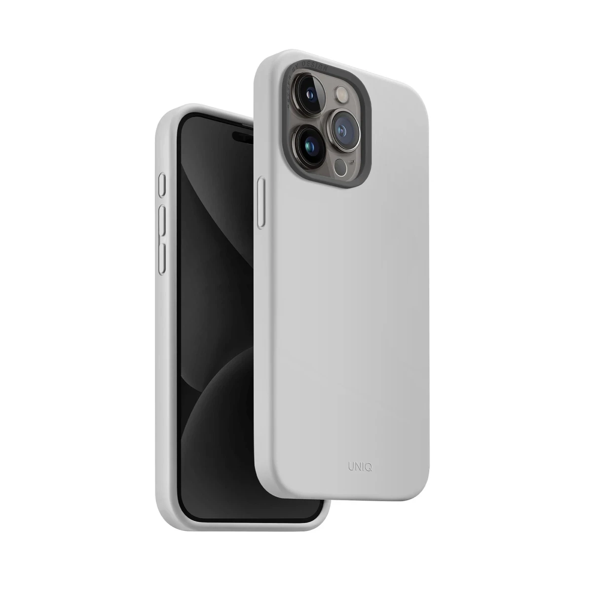 Uniq Apple iPhone 15 Pro Max Lino Hue Magsafe Kapak - Titan Gri