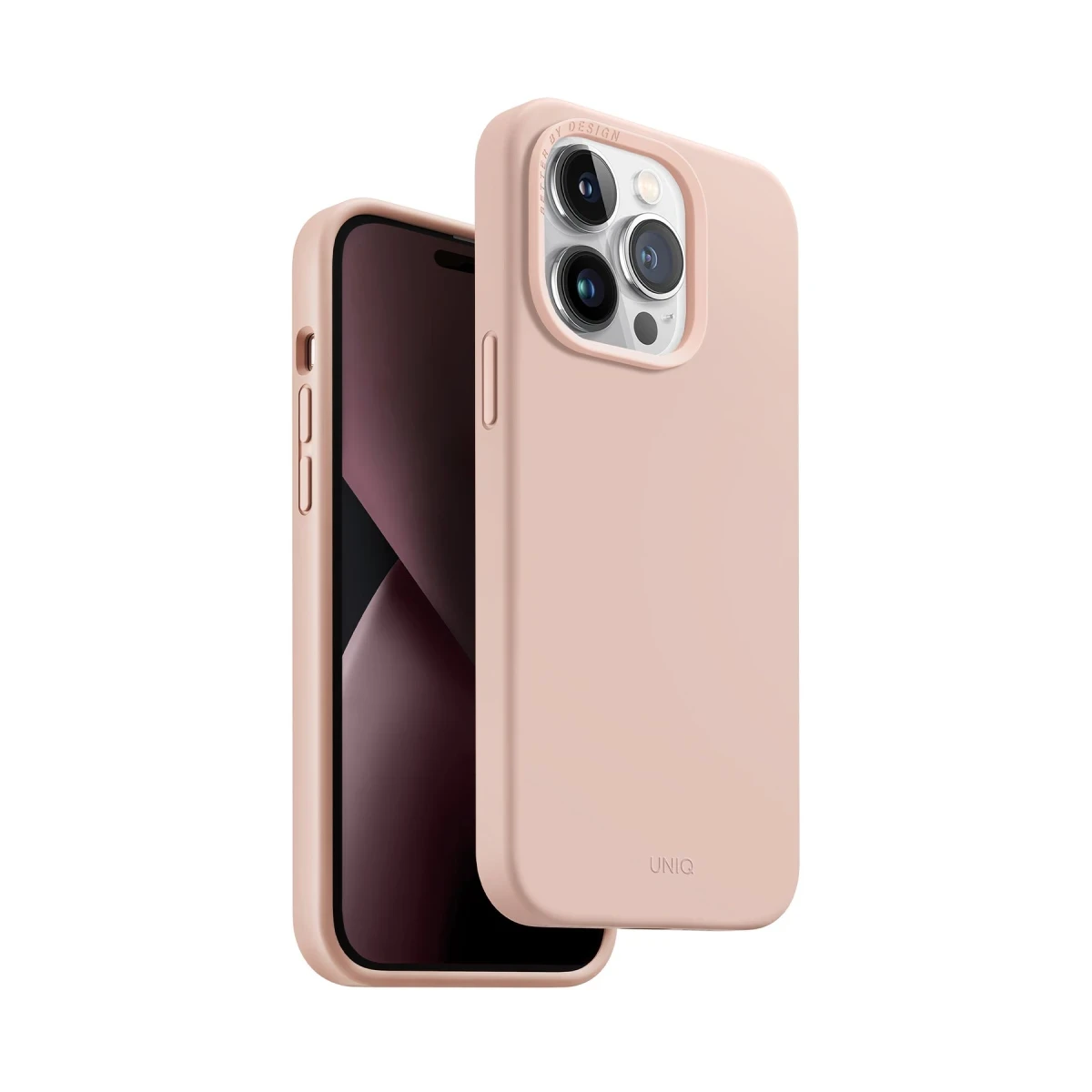 Uniq Apple iPhone 14 Pro Max Lino Hue Magsafe Kapak - Pembe