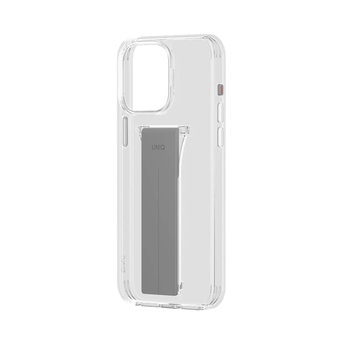 Uniq Apple iPhone 15 Pro Heldro Mount Standlı Kapak - Şeffaf
