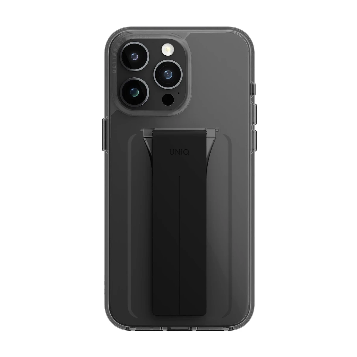 Uniq Apple iPhone 15 Pro Heldro Mount Standlı Kapak - Siyah