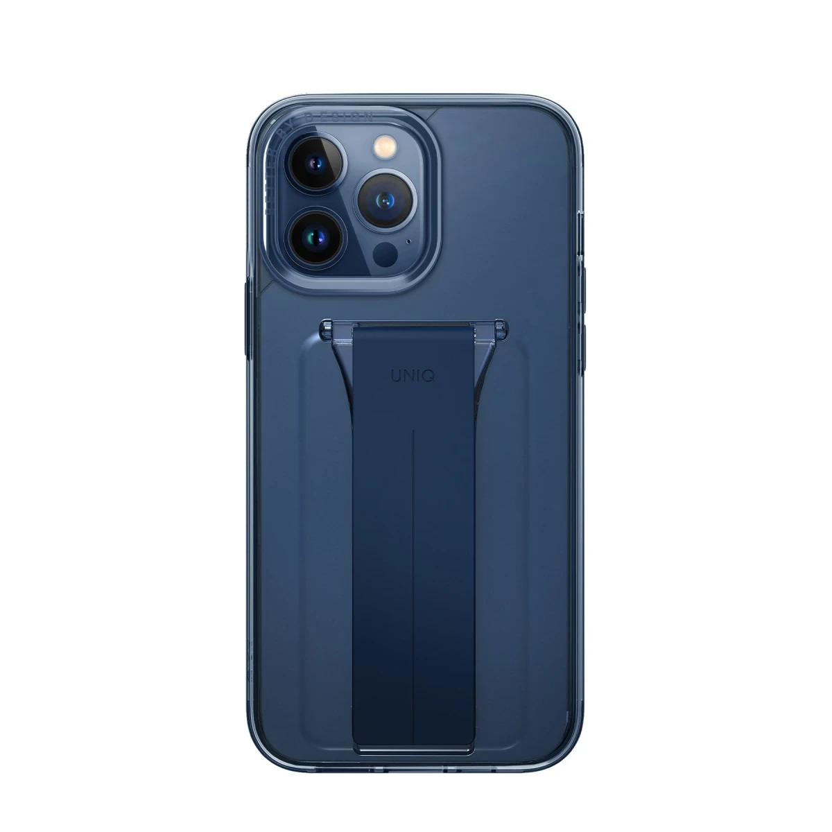 Uniq Apple iPhone 15 Pro Max Heldro Mount Standlı Kapak - Lacivert