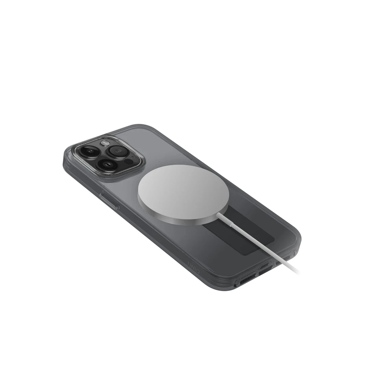 Uniq Apple iPhone 15 Pro Heldro Magsafe Kapak - Şeffaf