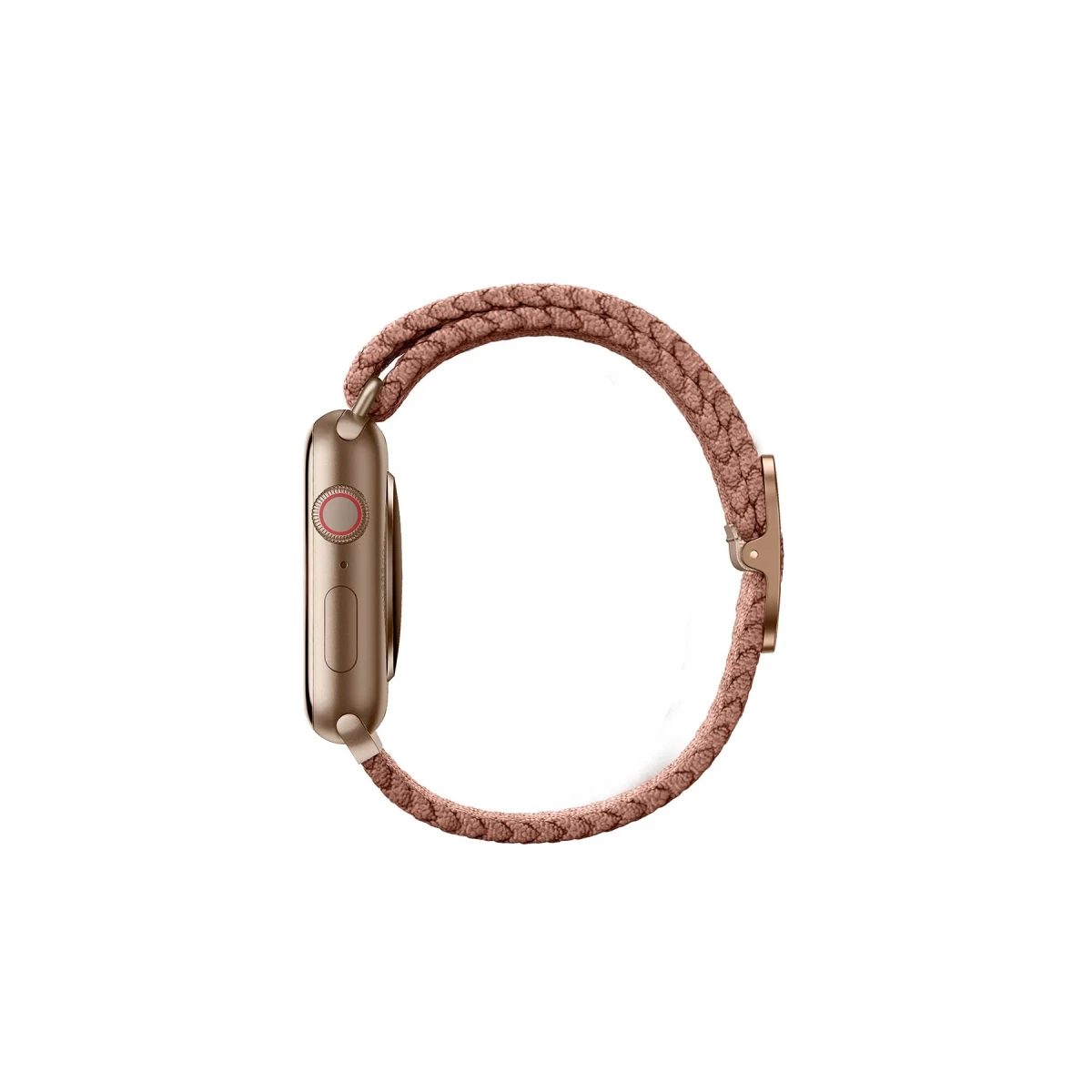 Uniq Apple Watch 41mm Aspen Örgülü Kordon - Pembe