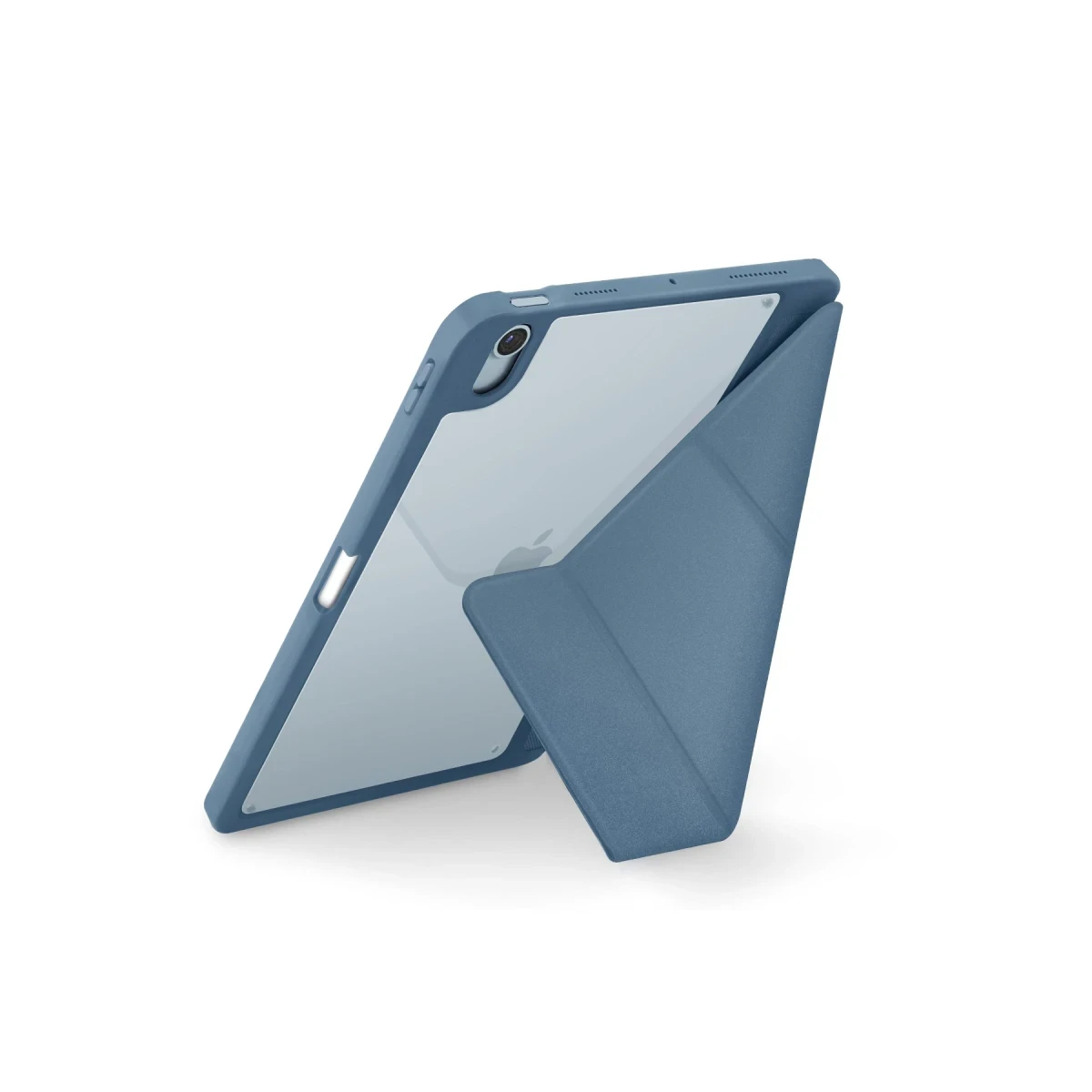 Uniq Apple iPad Air 13 (2024) Moven Standlı Tablet Kapak - Mavi