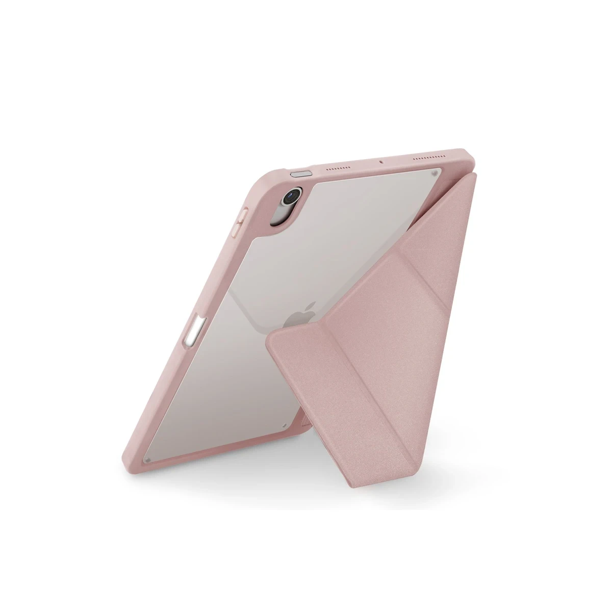 Uniq Apple iPad Air 13 (2024) Moven Standlı Tablet Kapak - Pembe
