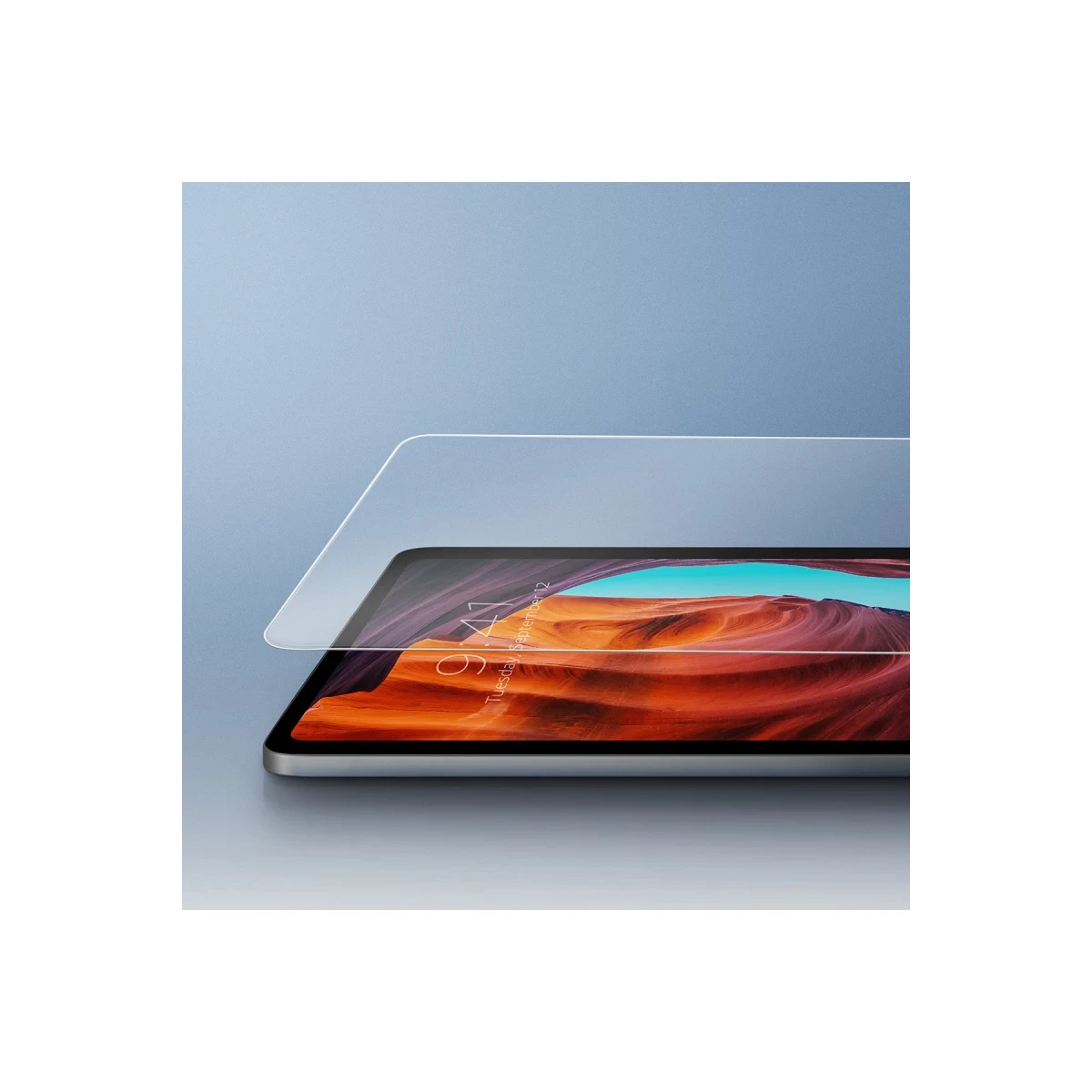 Uniq Apple iPad Pro 12.9 (2024) Optix Tablet Cam Ekran Koruyucu - Şeffaf